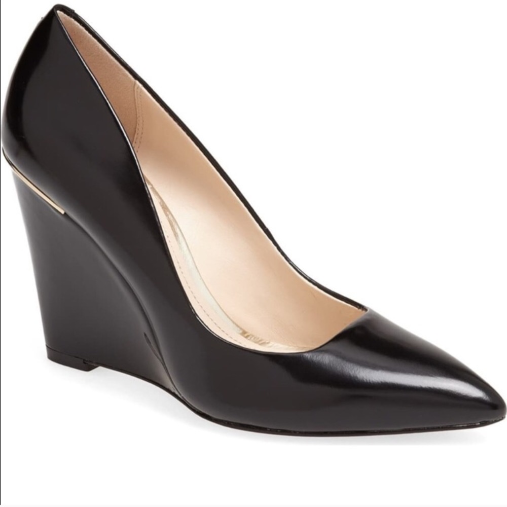 Coach | Patent Leather Wedges